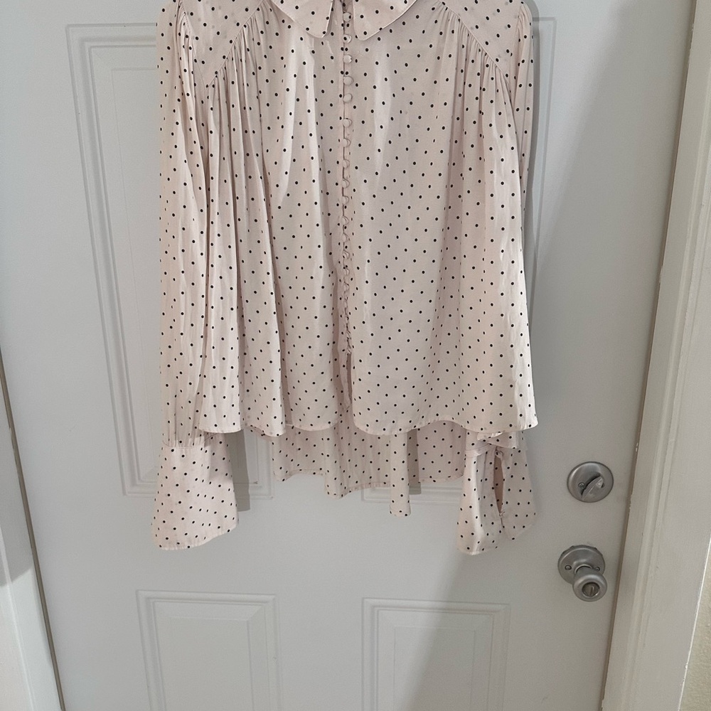 Free People Polka Dot Women's shirt
